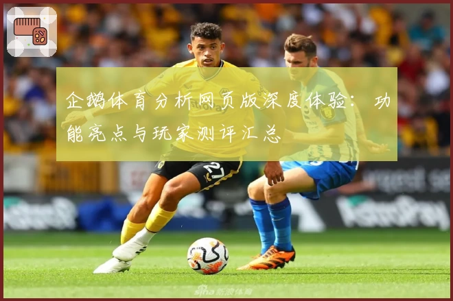 企鹅体育分析网页版深度体验：功能亮点与玩家测评汇总